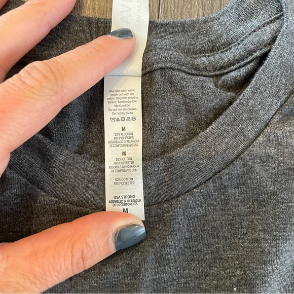 Girl Gang Gray Short Sleeve Graphic Tee - Picture 3 of 4